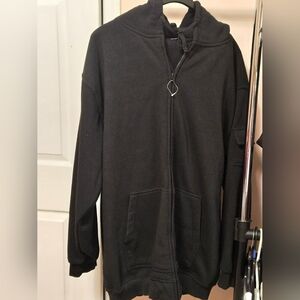 2 Mens Jogging Suits W/ Cargo Pockets Black And Blue